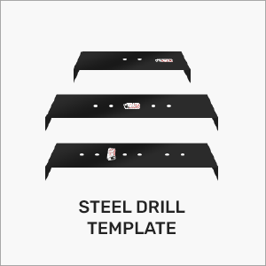 Steel Drill Template